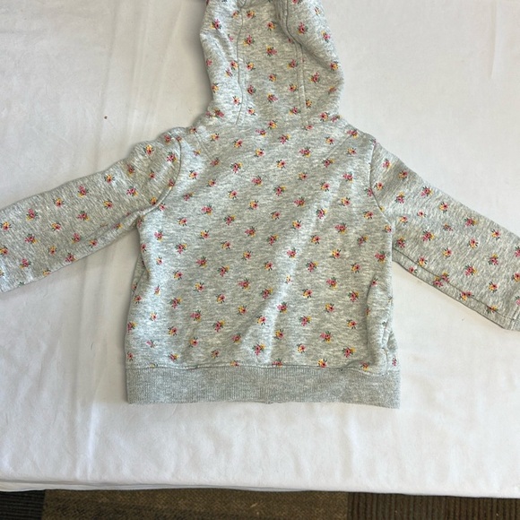GAP Kids Gray Hoodie with Pink Accents - Picture 4 of 4